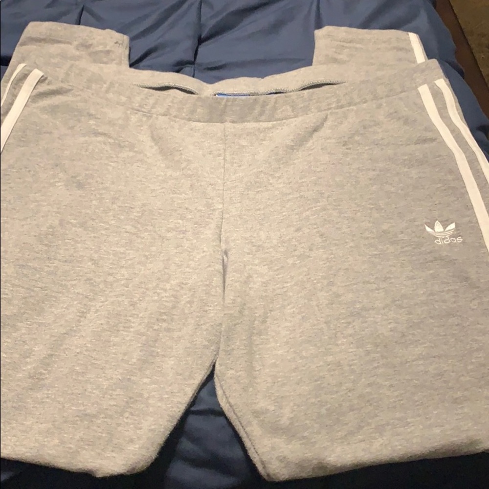 Grey XL adidas leggings